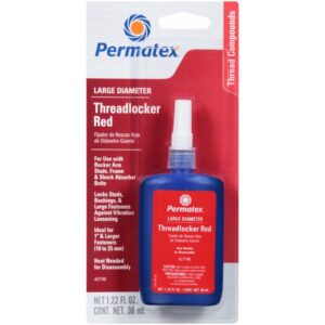 Permatex Large Diameter Threadlocker RED
