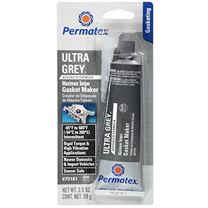 Permatex Ultra Grey Rigid High-Torque RTV Silicone Gasket Maker
