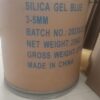 Silica gel blue Silica Gel: Blue, Orange, White 25kg Pail